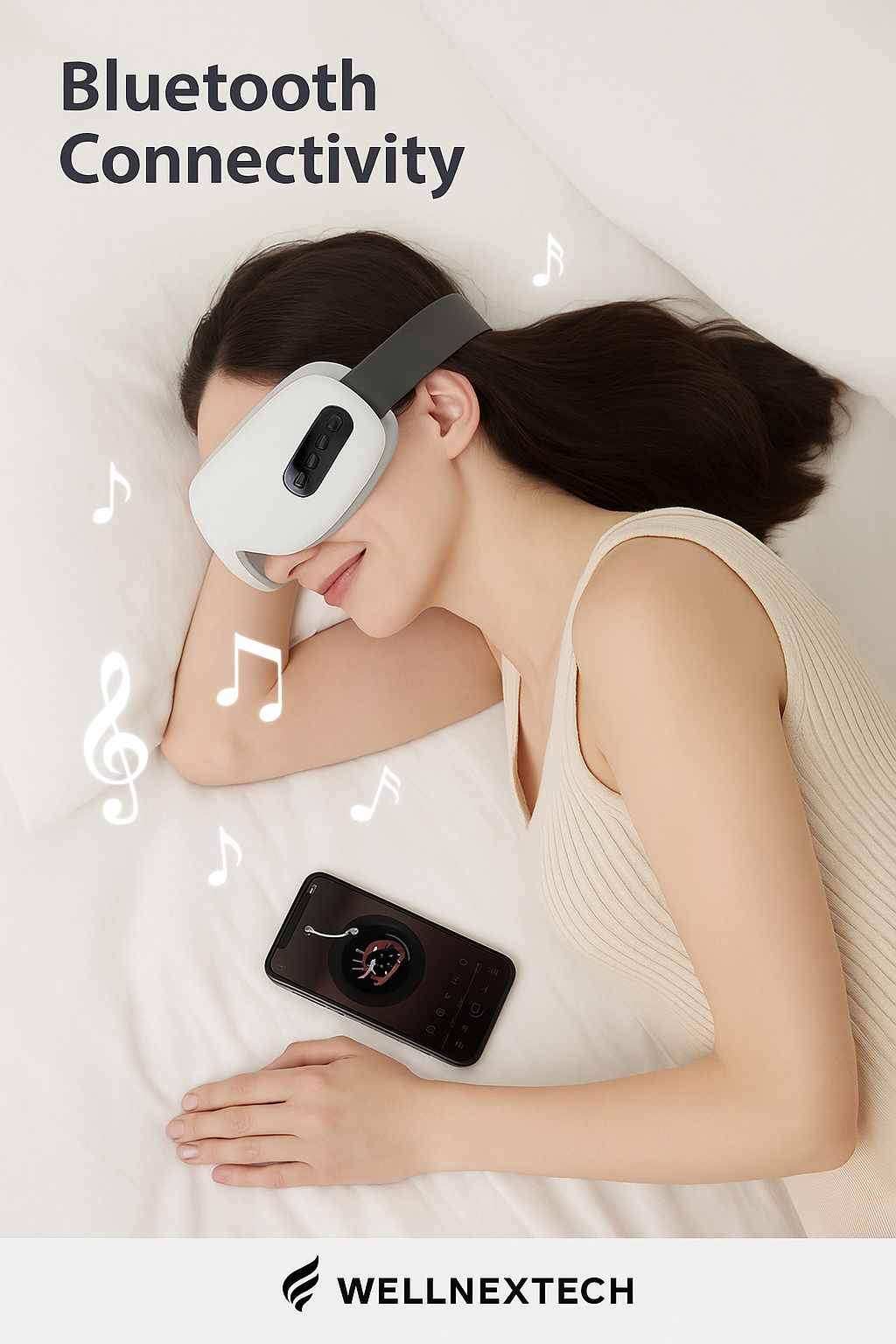 EyeZen Duo eye massage device with music feature