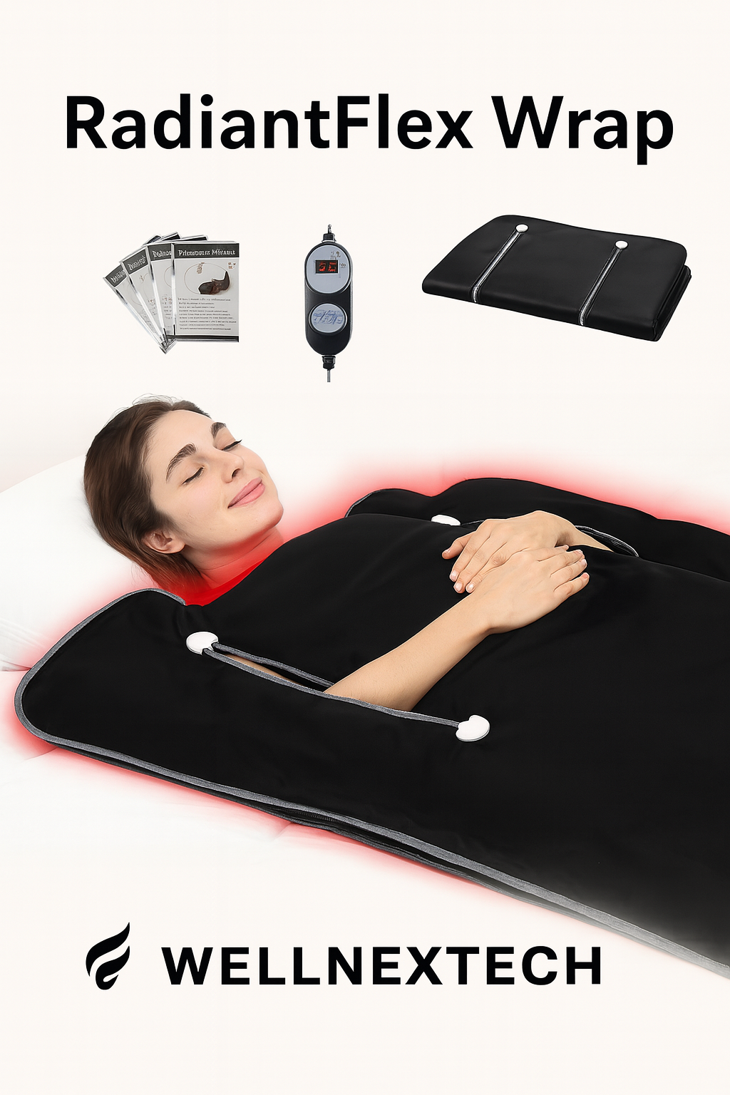 detox sauna blanket with adjustable heat